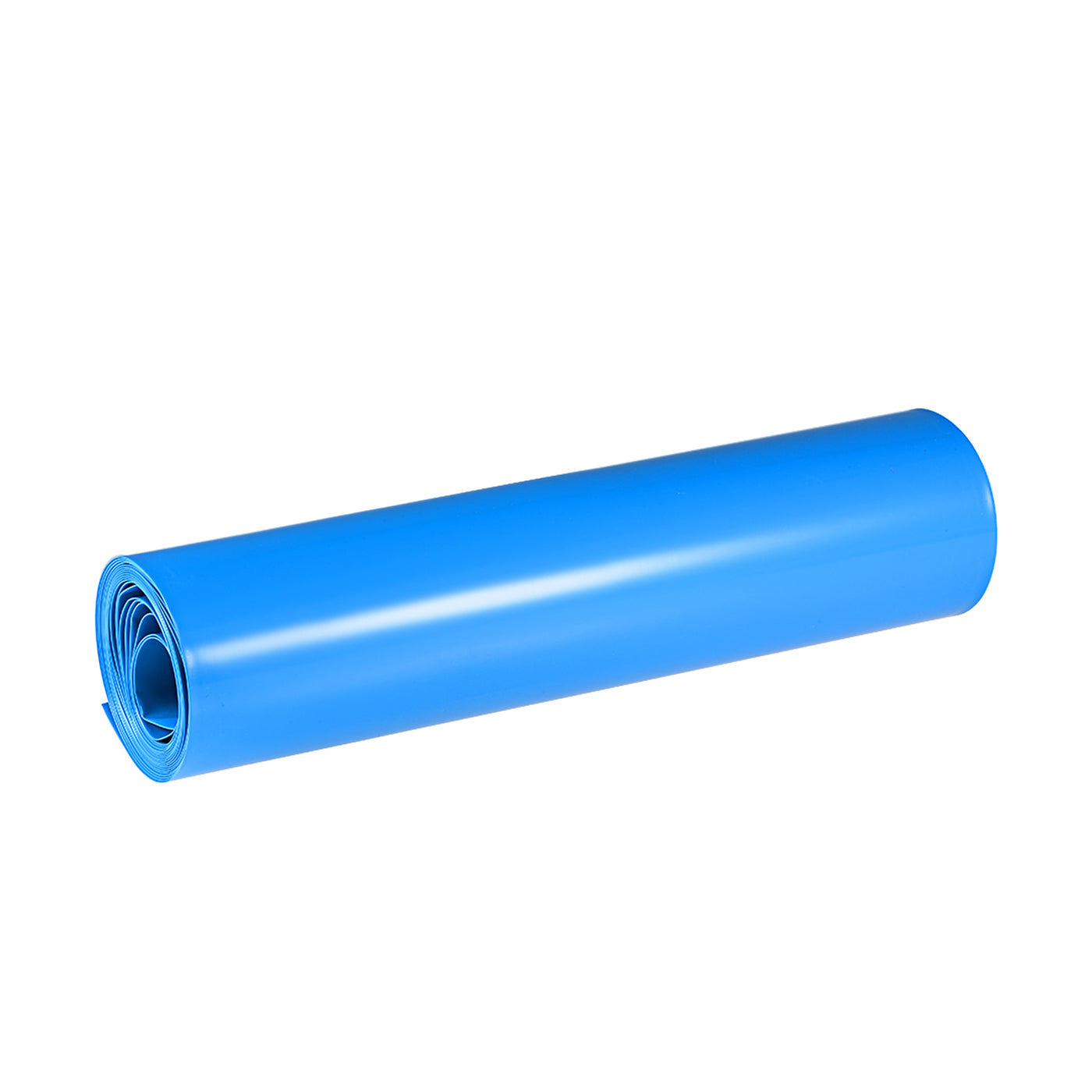 uxcell Uxcell Battery Wrap, 280mm Width 1m PVC Heat Shrink Tube Wraps Blue