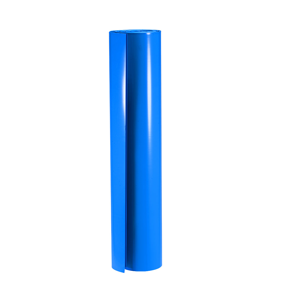 uxcell Uxcell Battery Wrap, 350mm Width 2m PVC Heat Shrink Tube Wraps Blue