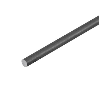 Harfington Uxcell Carbon Fiber Rod 3.5mm, 500mm/19.6inch Length for RC Airplane Matte Pole, 6pcs