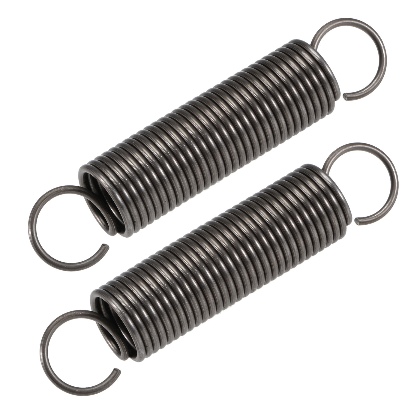 Uxcell Uxcell 2mmx20mmx120mm Extended Compression Spring ,17.3Lbs Load Capacity,Grey 2pcs