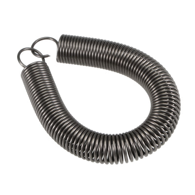 Harfington Uxcell 1mmx10mmx80mm Extended Extension Spring ,3.3Lbs Load Capacity,Grey 2pcs