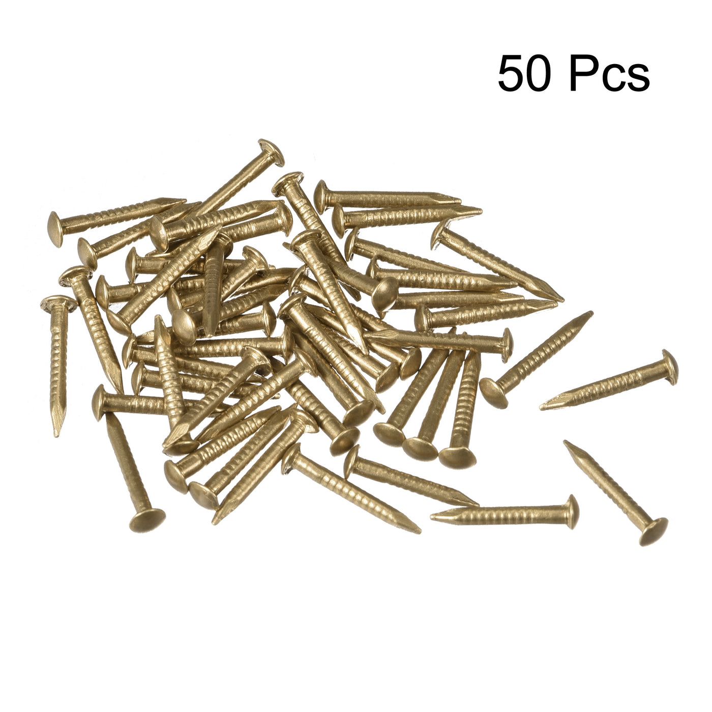 uxcell Uxcell Small Tiny Brass Nails, for DIY Pictures Wooden Boxes Household Accessories