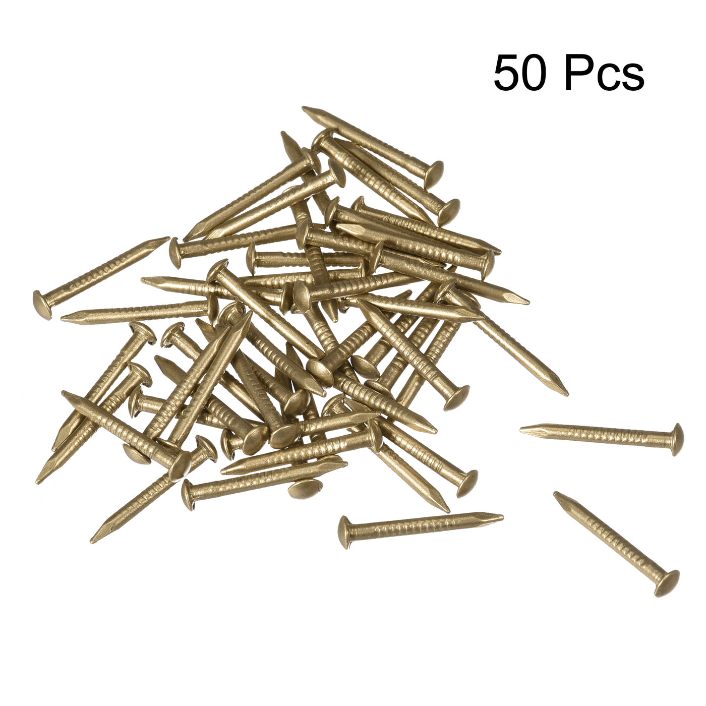 uxcell Uxcell Small Tiny Brass Nails, for DIY Pictures Wooden Boxes Household Accessories