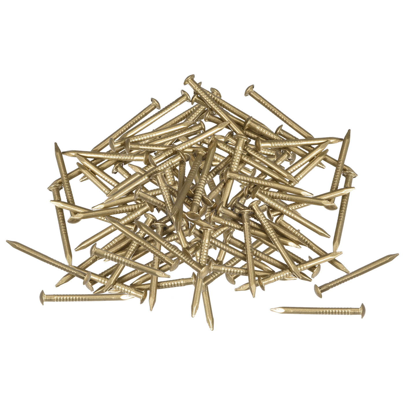 uxcell Uxcell Small Tiny Brass Nails for DIY Pictures Wooden Boxes Household Accessories