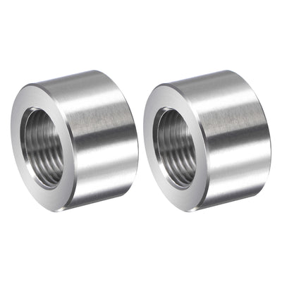 Harfington Uxcell G3/4 Weld On Bung Female Nut Threaded - Stainless Steel  Insert Weldable 2pcs