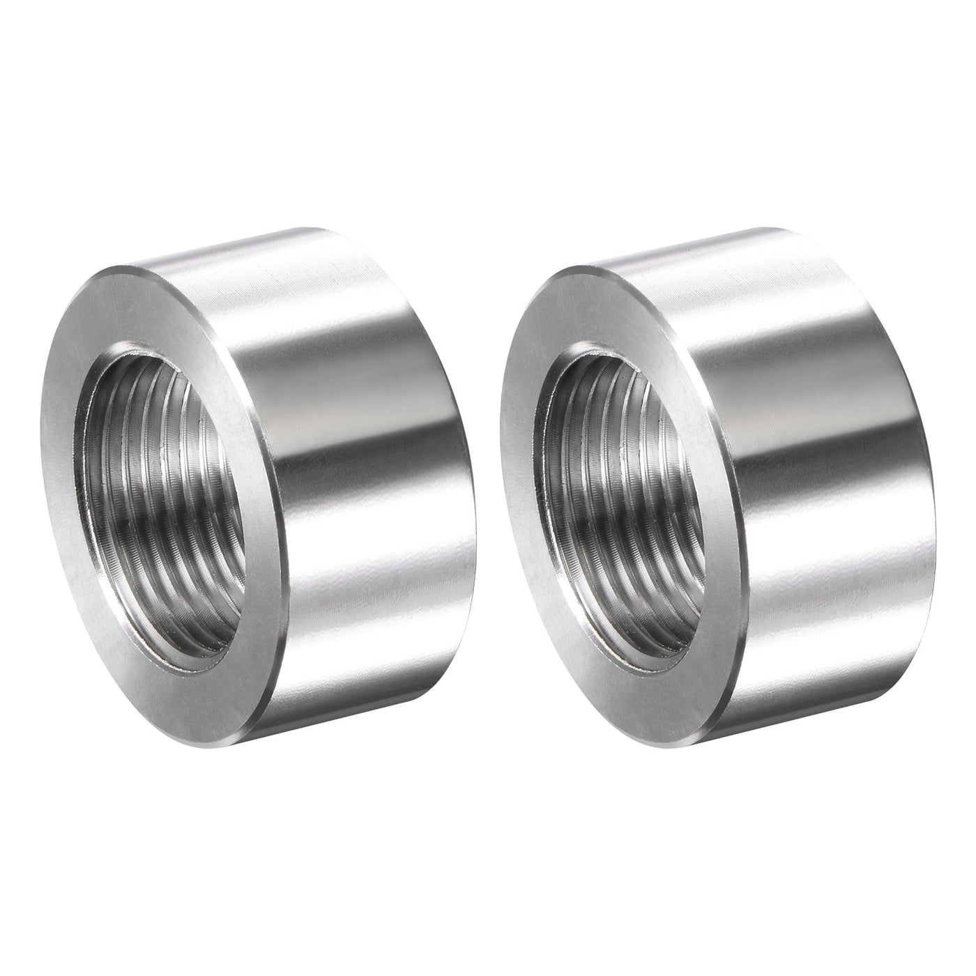 Uxcell Uxcell G3/4 Weld On Bung Female Nut Threaded - Stainless Steel  Insert Weldable 2pcs