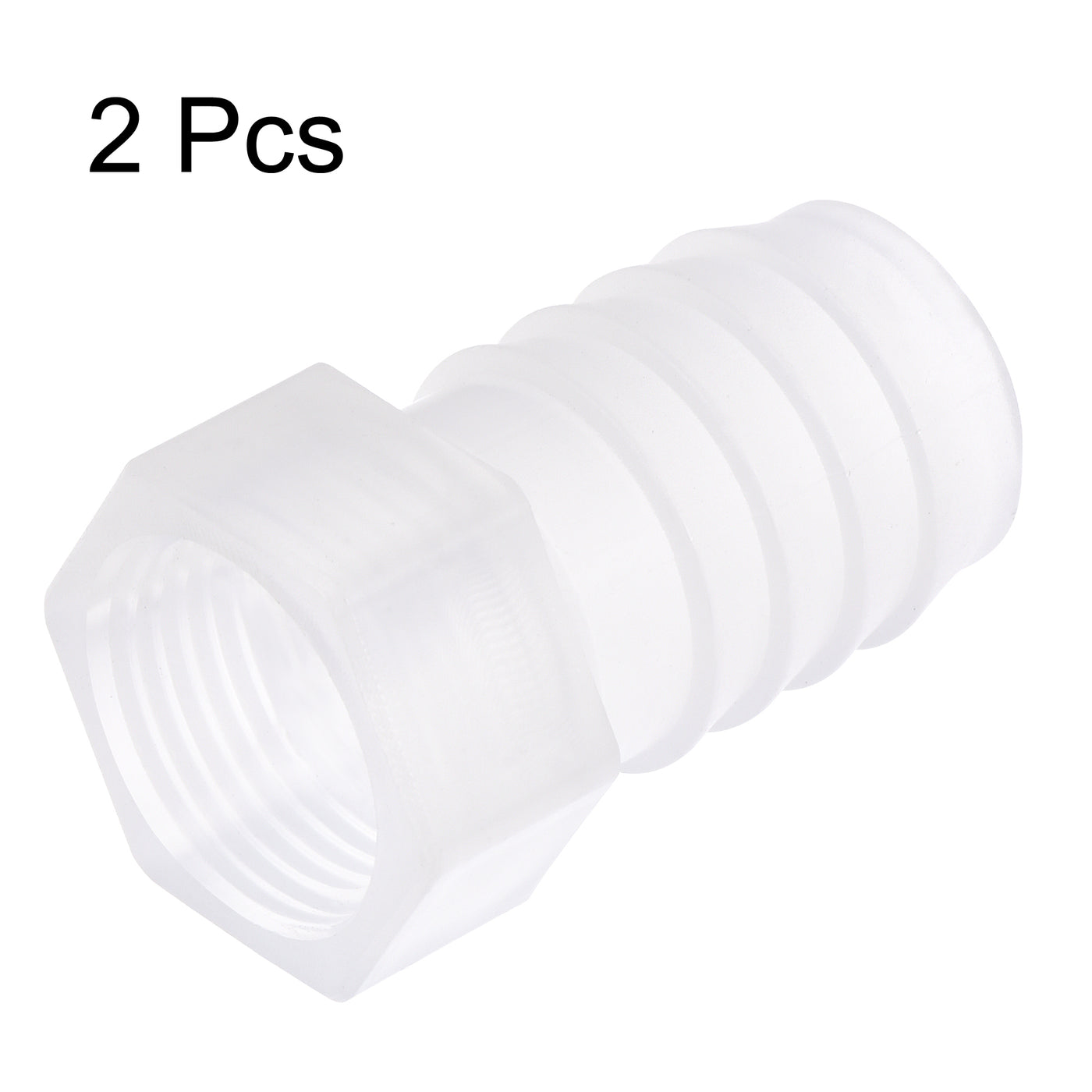 Uxcell Polypropylene Hose Barb Fitting Coupler, 10mm Barb x G3/8 Female ...
