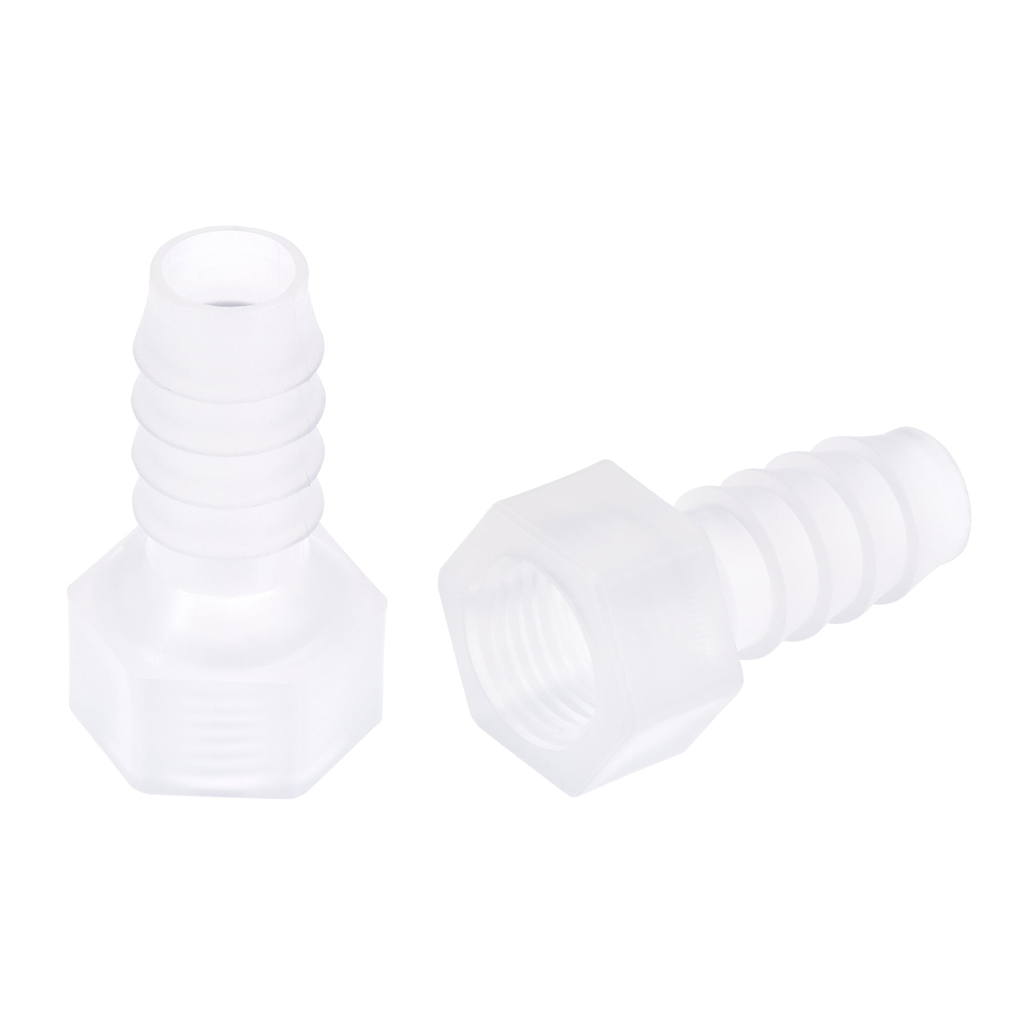 Uxcell Polypropylene Hose Barb Fitting Coupler, 4mm Barb x G1/4 Female ...