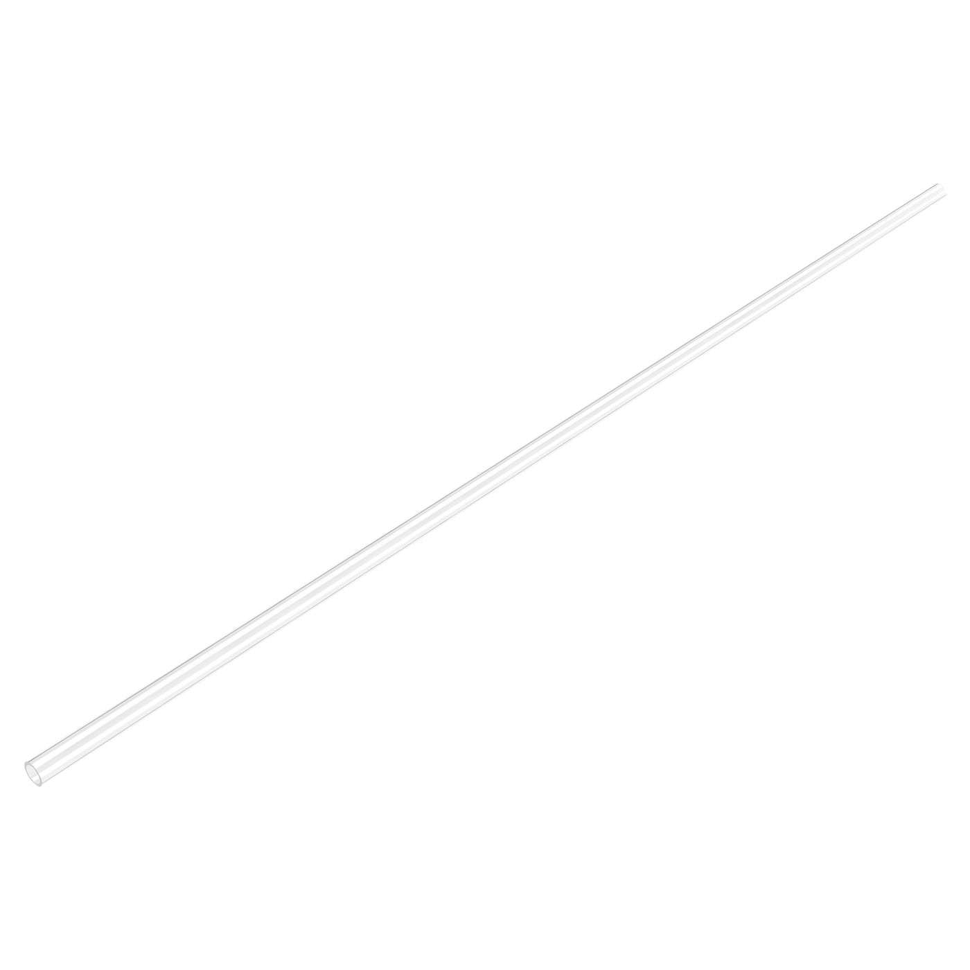 Uxcell Uxcell PC Rigid Round Clear Tubing 22mm(0.86 Inch)IDx25mm(0.98 Inch)ODx610mm(2Ft) Length Plastic Tube 2pcs