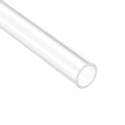 Harfington Uxcell PC Rigid Round Clear Tubing 10mm(0.4 Inch)IDx12mm(0.47 Inch)ODx500mm(1.64Ft) Length Plastic Tube 5pcs