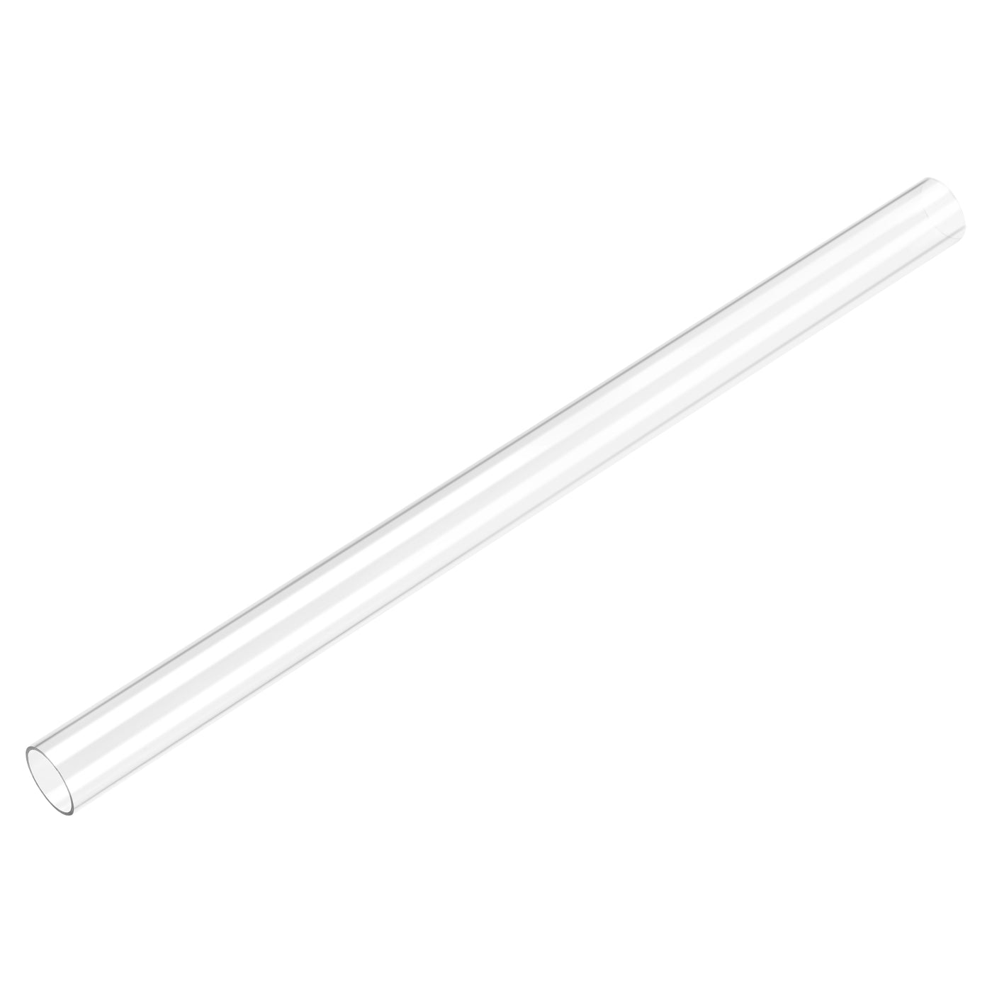 Uxcell Uxcell PC Rigid Round Clear Tubing 18mm(0.7 Inch)IDx20mm(0.79 Inch)ODx305mm(1Ft) Length Plastic Tube 3pcs