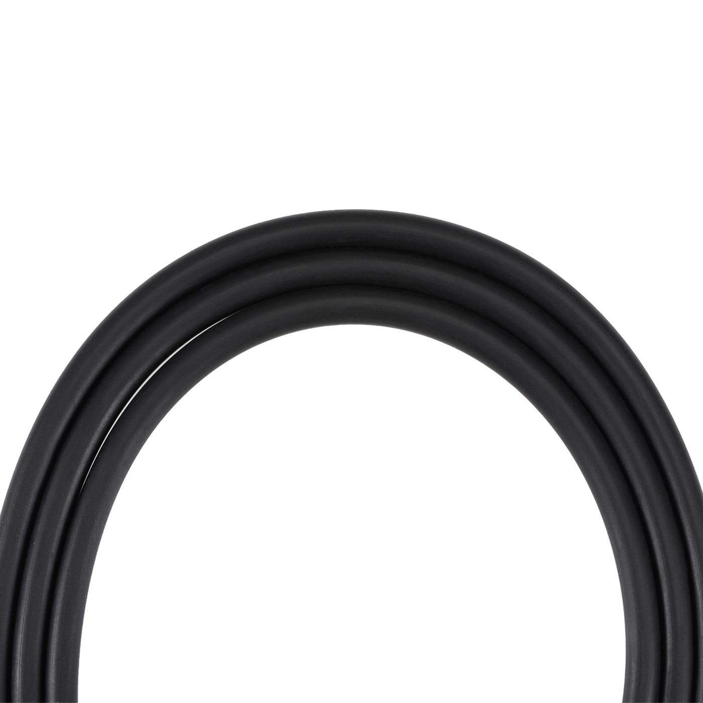 uxcell Uxcell Fuel Line Hose 2mm ID 4mm OD 16ft Oil Line & Fuel Pipe Rubber Water Hose Black
