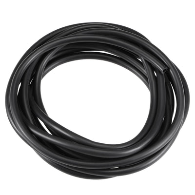 Harfington Uxcell Fuel Line Hose 15mm ID 20mm OD 10ft Oil Line & Fuel Pipe Rubber Water Hose Black