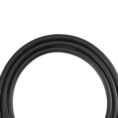 Harfington Uxcell Fuel Line Hose 19mm ID 25mm OD 3.3ft Oil Line Fuel Pipe Rubber Water Hose Black