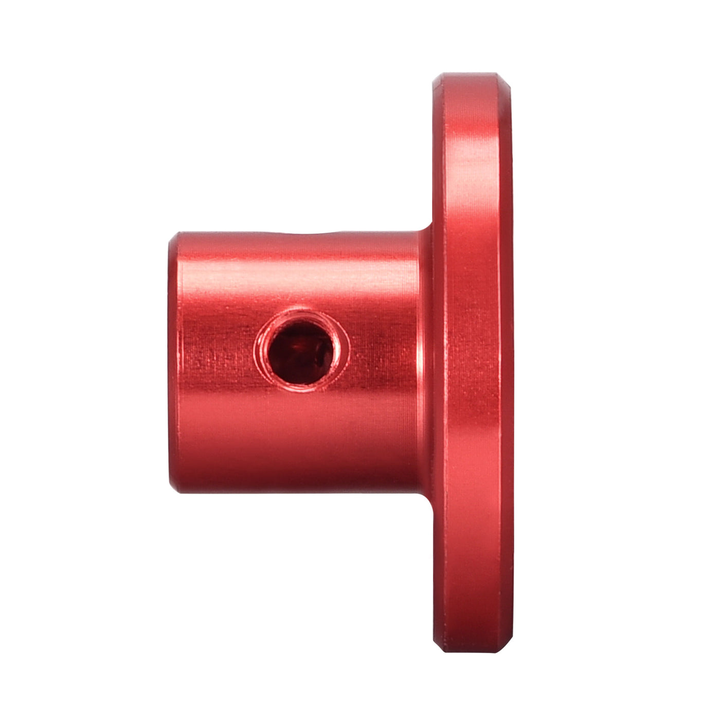 Uxcell Uxcell 3mm Dia H13xD10 Rigid Flange Coupling Motor Shaft Coupler DIY Red 2pcs