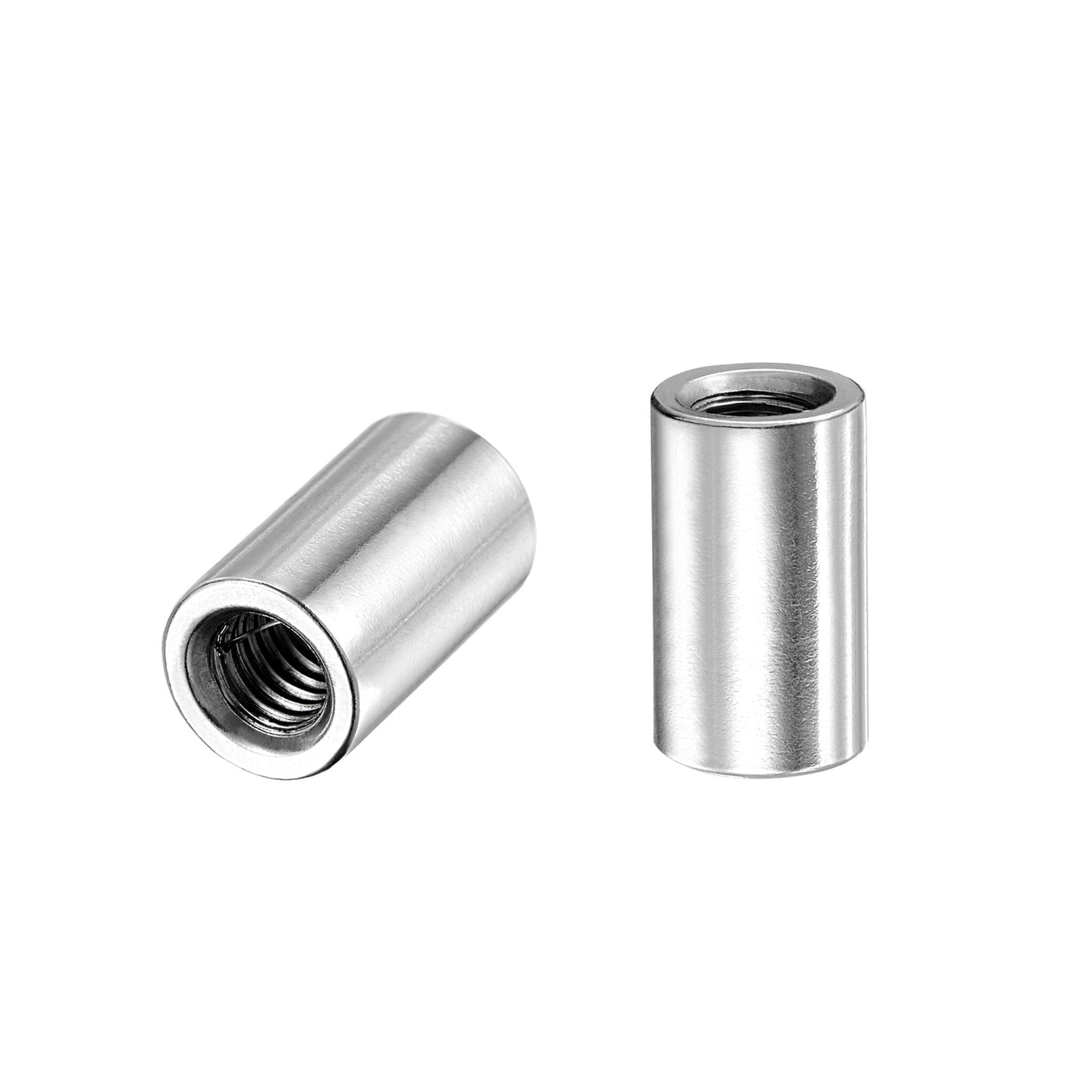 Uxcell Uxcell M10x14mmx13mm Weld On Bung Nut Threaded 201 Stainless Steel Insert Weldable