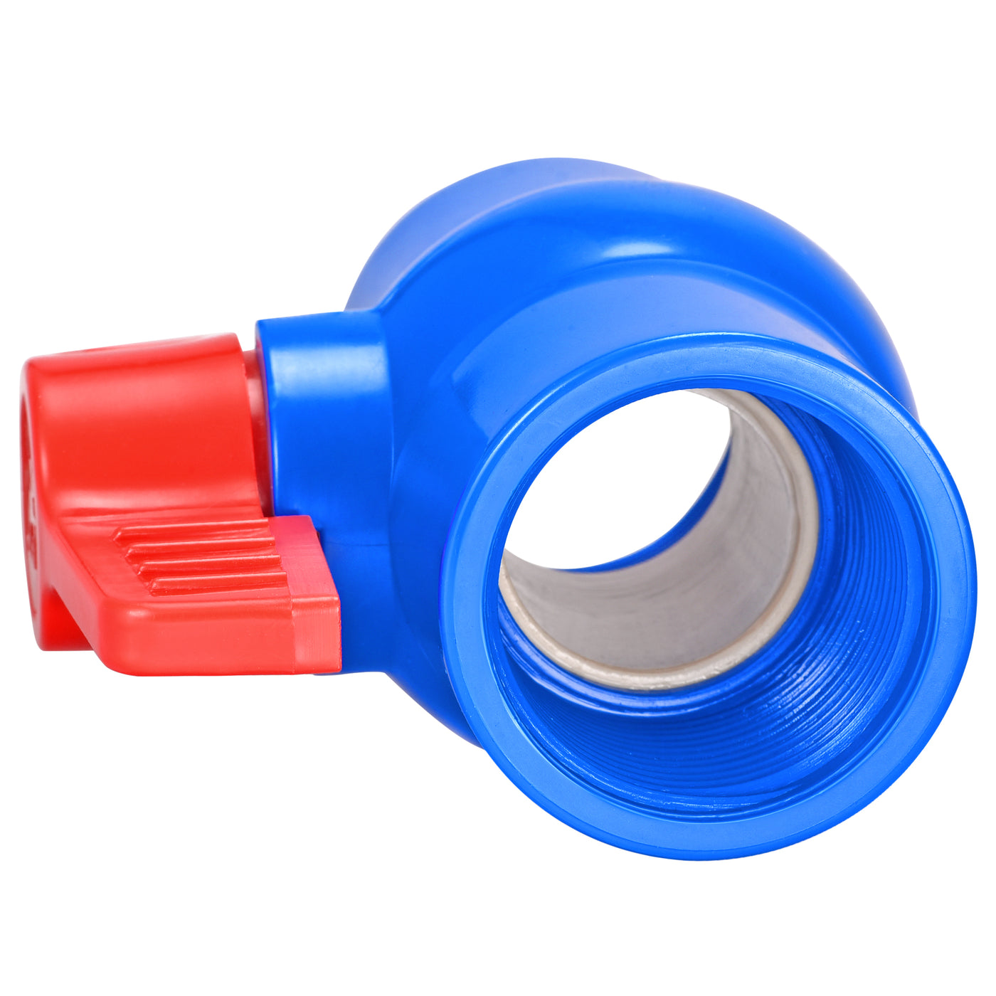 Ball Valve, G2 Female Thread PVC Valve for Aquarium Setup Blue Red Harfington