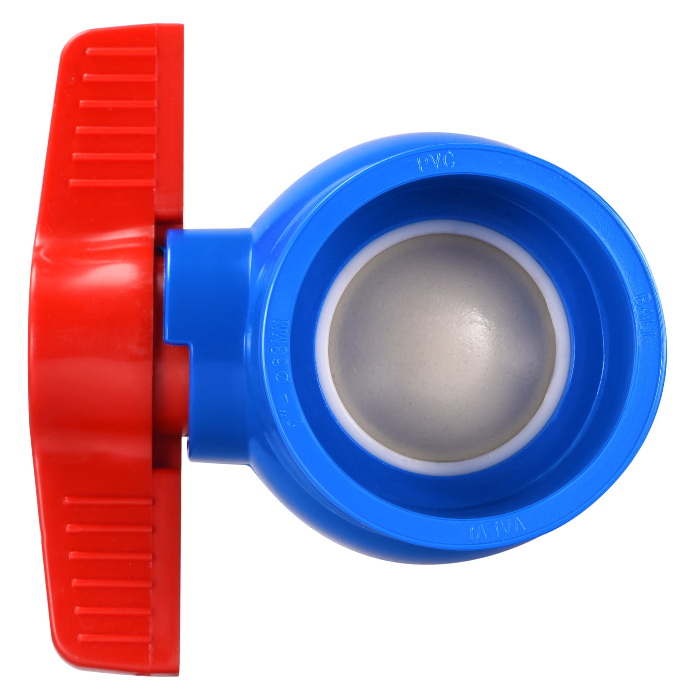Uxcell Ball Valve, 2" Slip PVC Socket End Valve for Aquarium Setup, Sump Pump, Pool, Garden