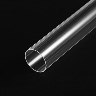 Harfington Uxcell Rigid Acrylic Pipes Round Tube Tubing