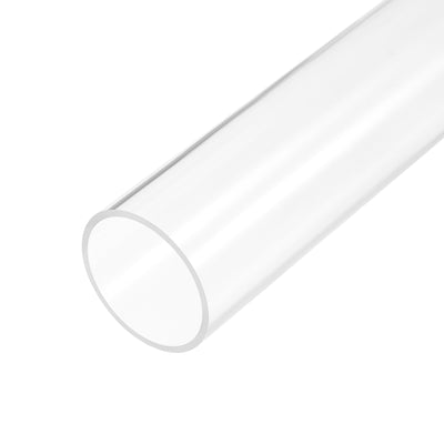 Harfington Uxcell Rigid Acrylic Pipe Round Tubes Tubing