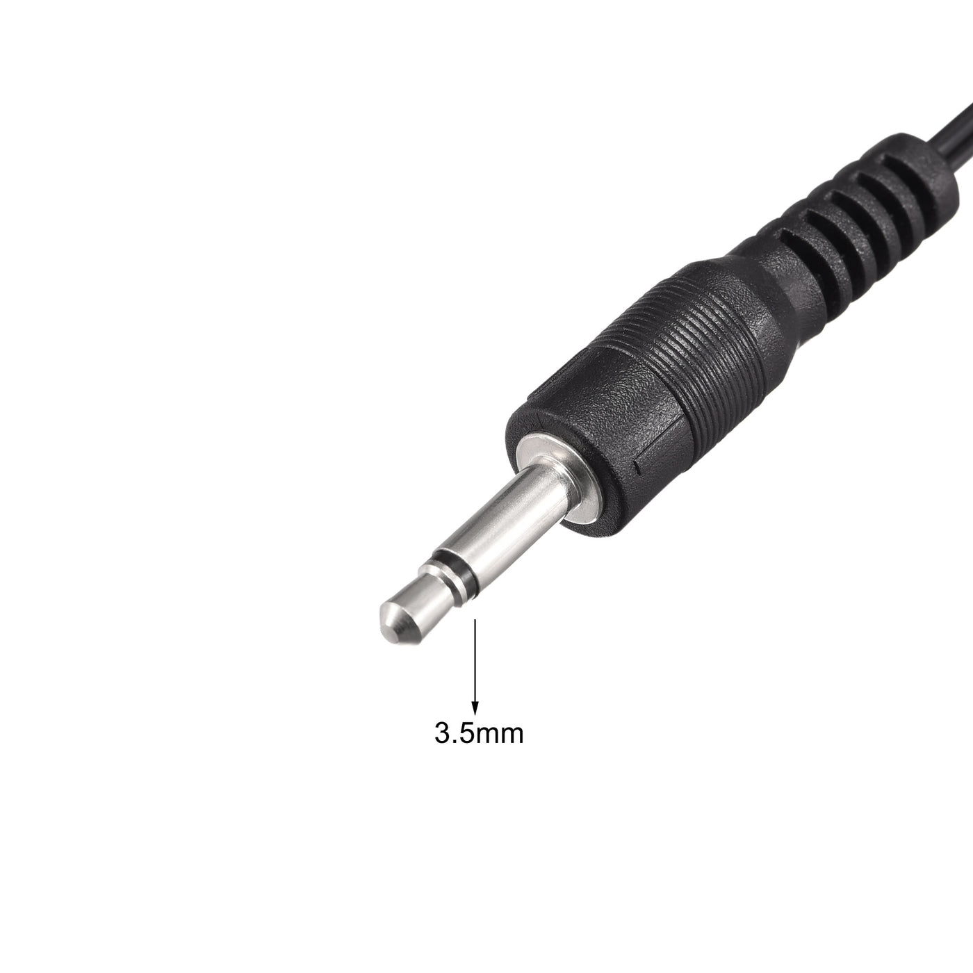 uxcell Uxcell IR Infrared Emitter Extender Cable 3.3ft Long 45 Degree Emission Angle 3.5mm Jack Single Round Head