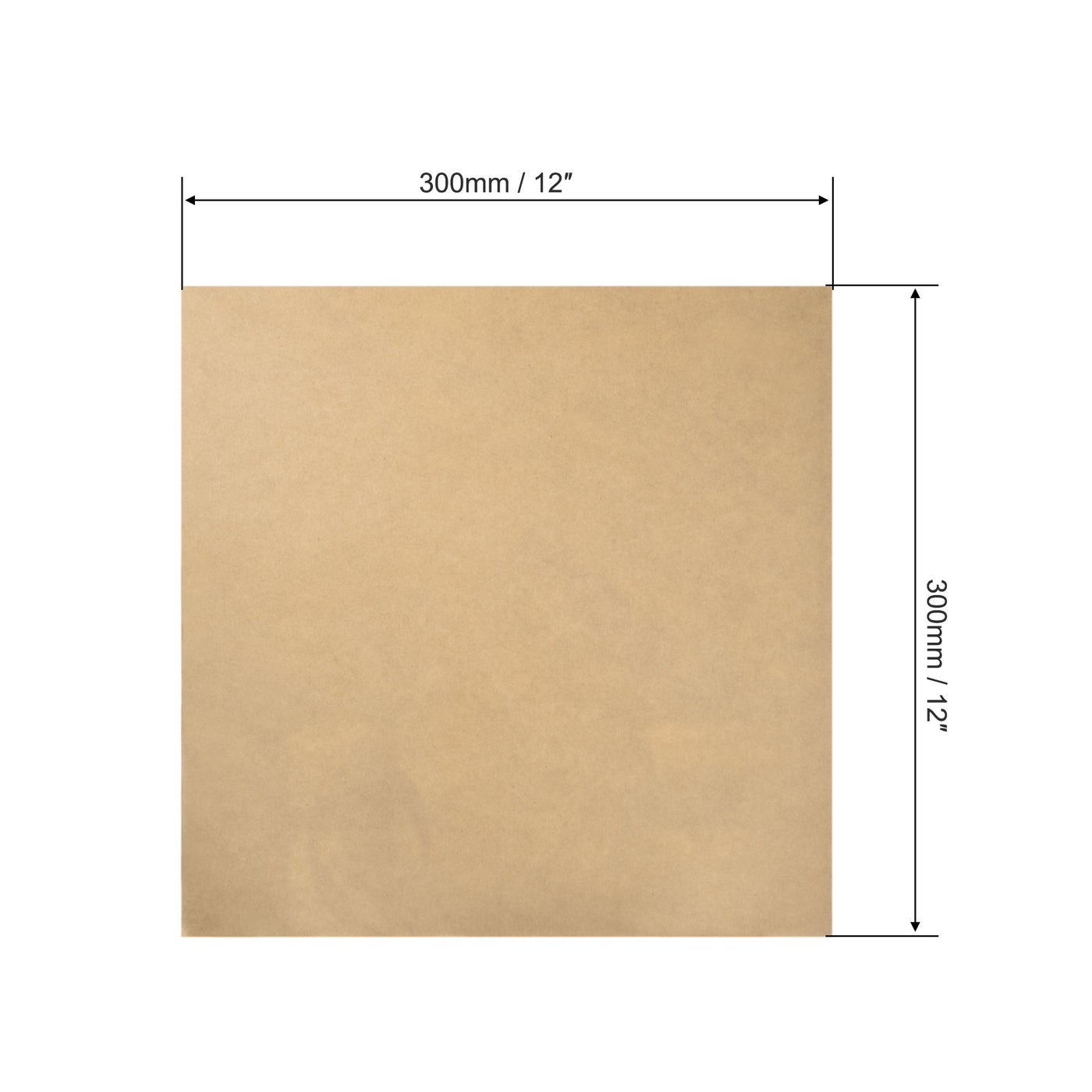 uxcell Uxcell White Clear Cast Acrylic Sheet,12" x 12",3mm Thick,Plastic PMMA Acrylic Board