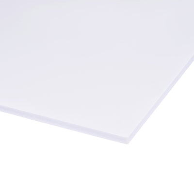 Harfington Uxcell PVC Foam Board Sheet,7mm x 300mm x 300mm,White,Double Sided,Expanded PVC Sheet