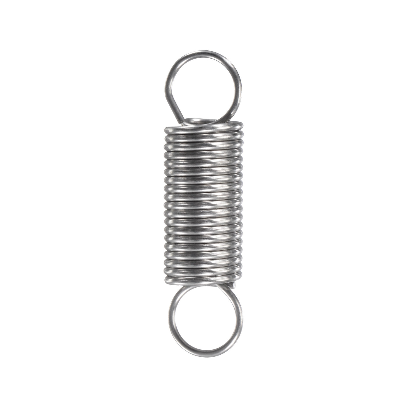 Uxcell Uxcell 1.5mmx15mmx80mm Extended Compression Spring,8.6Lbs Load Capacity,Silver,2pcs