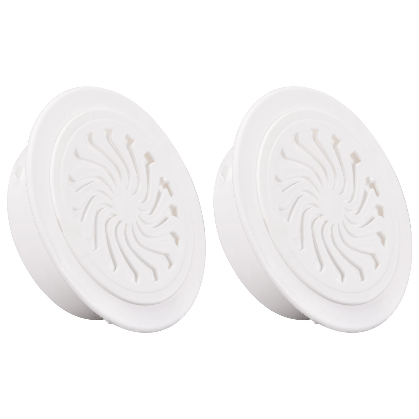 uxcell Uxcell Round Vent Cover Plastic Adjustable Air Vent Cover