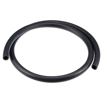 Harfington Uxcell 9/16" ID Fuel Line Hose, 13/16" OD 5ft Oil Tubing Black for Small Engines