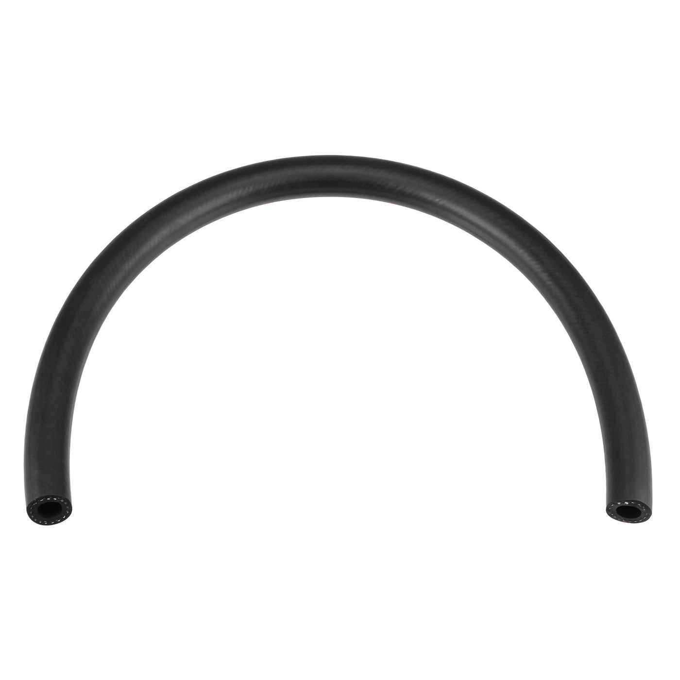 uxcell Uxcell 1/2" ID Fuel Line Hose, 7/8" OD 2ft Black Rubber Oil Hose for Fuel System, Oil, Lubricant
