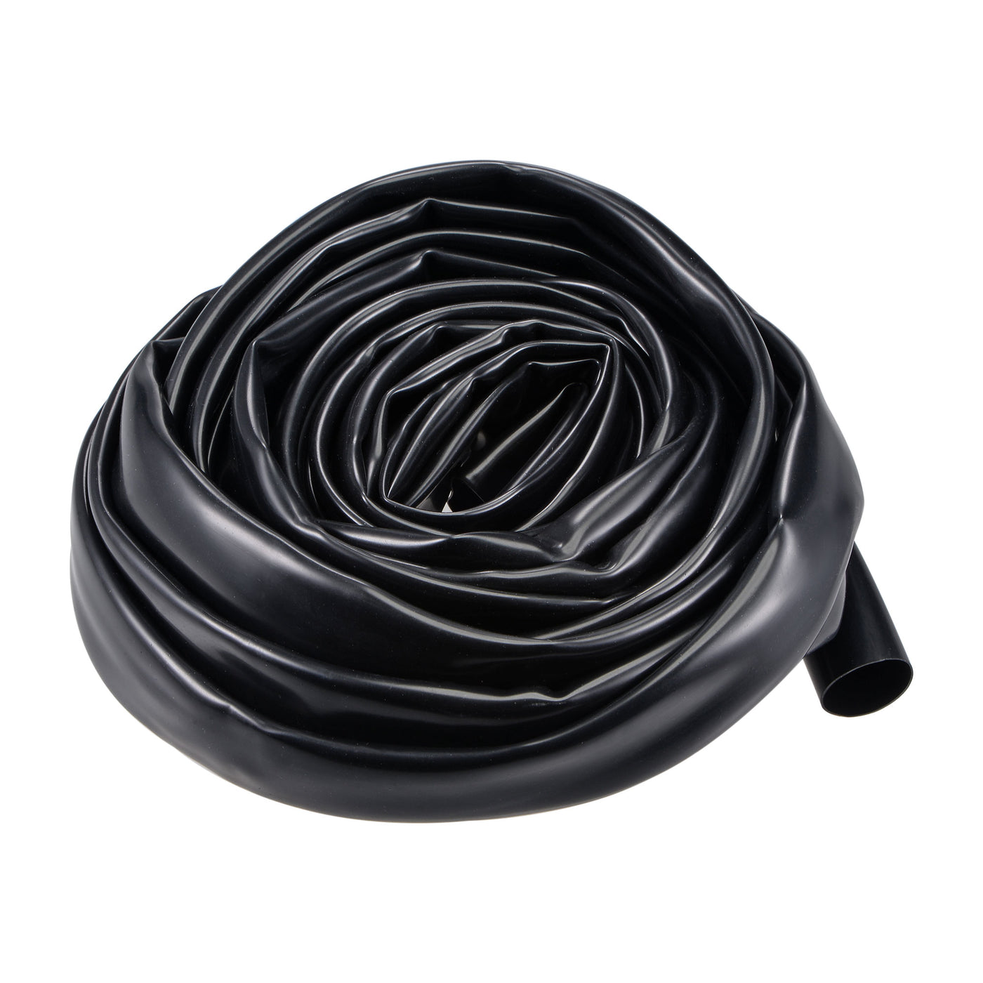 Uxcell Uxcell Black PVC Tube Wire Harness Tubing, 18mm ID 23ft Sleeve for Wire Sheathing Wire Protection
