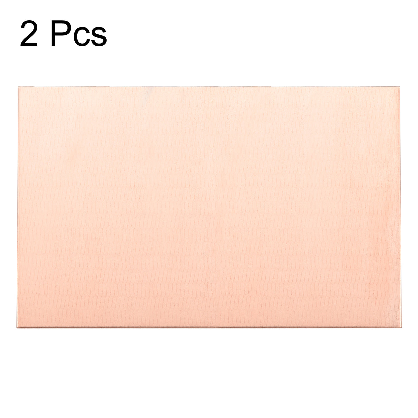 Uxcell Uxcell Copper Sheet, Metal Copper Plates 5.9" Length x 3.9" Width x 0.04" Thick 2pcs