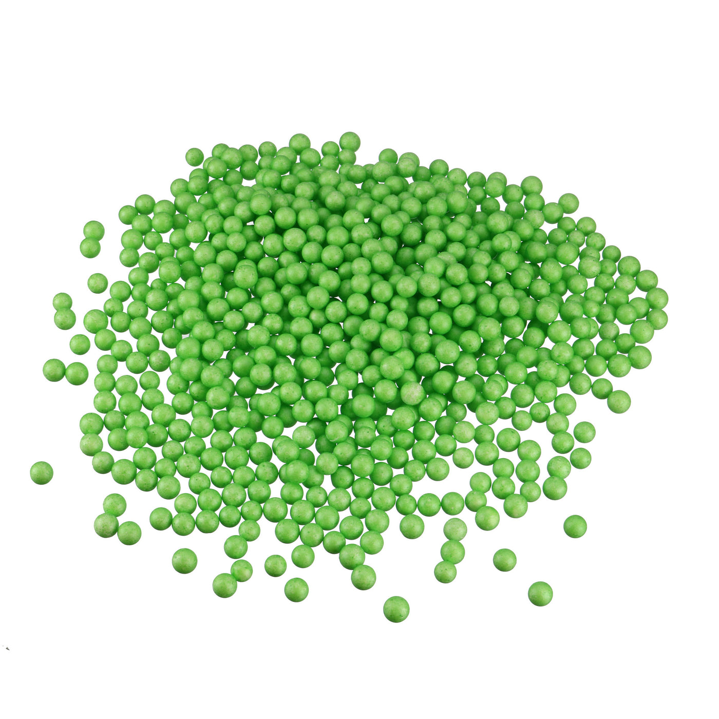 Uxcell Uxcell 4 Packs 0.1" Green Polystyrene Foam Ball Beads Mini for DIY Crafts, Fillings