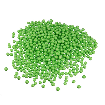 Harfington Uxcell 4 Packs 0.1" Green Polystyrene Foam Ball Beads Mini for DIY Crafts, Fillings