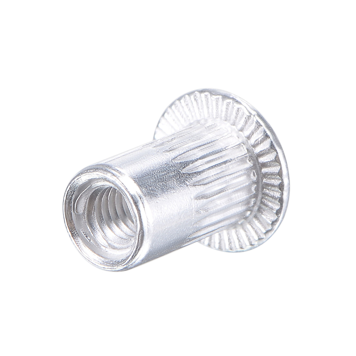 Threaded Button Nut Uxcell Rivet Nuts, Knurled Flat Head Threaded Insert Nut | Harfington