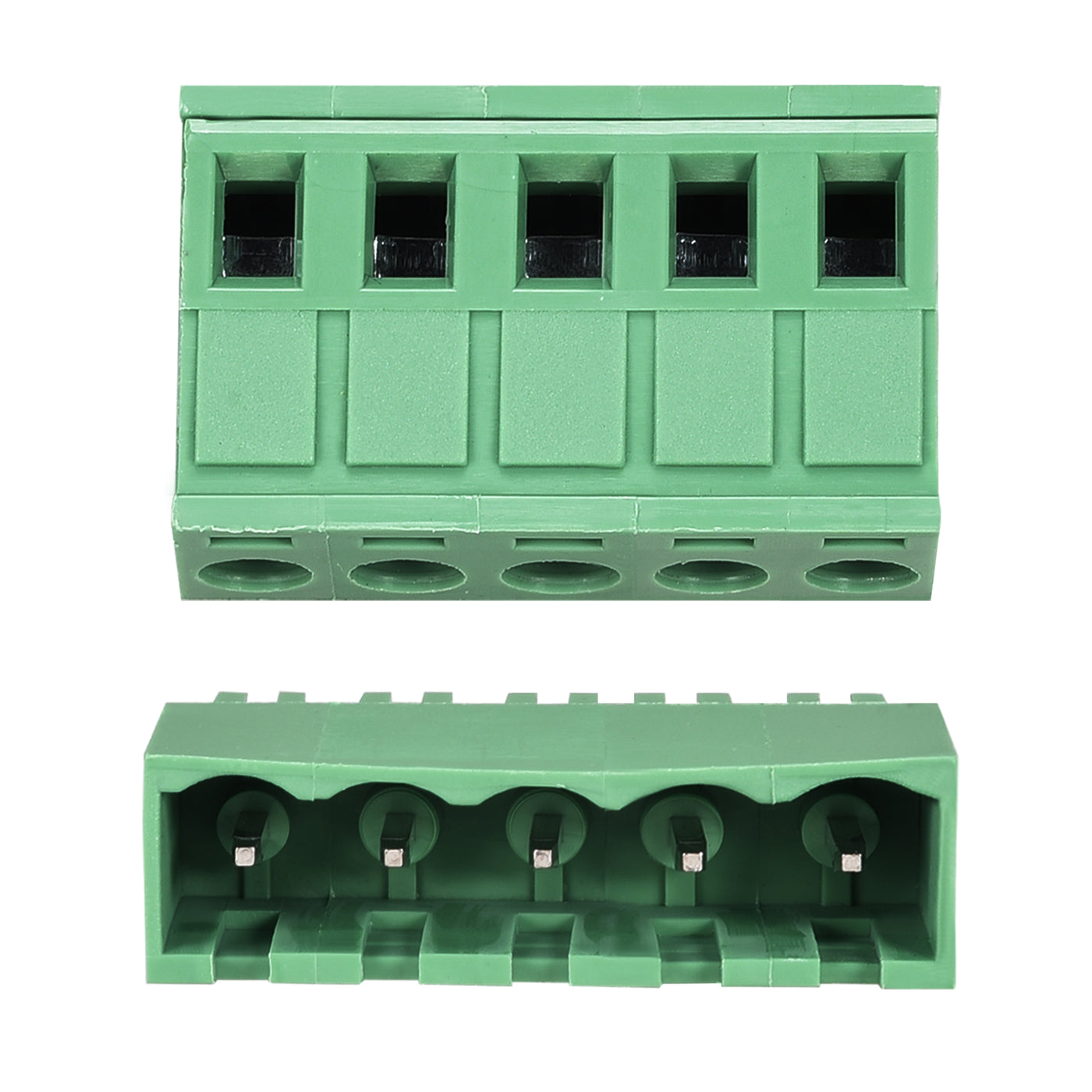 uxcell Uxcell 5 Pin 5.08mm Pitch Male Female PCB Screw Terminal Block 5 Sets