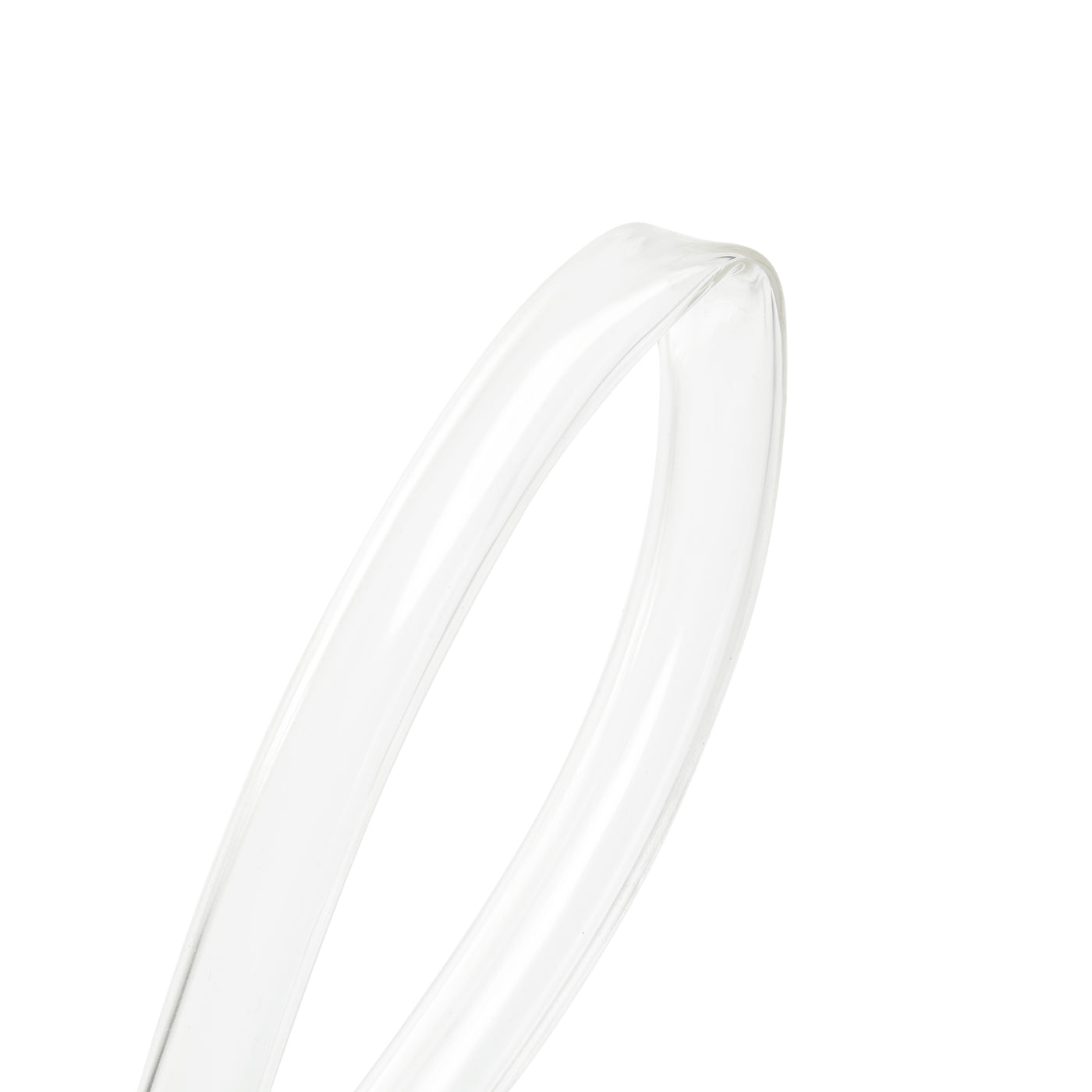 uxcell Uxcell PVC Clear Vinyl Tubing, 25mm(1") ID 30mm(1 3/16") OD 3.3ft Plastic Pipe Air Water Hose with Clamps