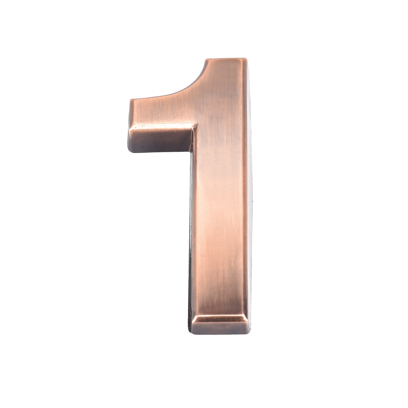 Uxcell Uxcell Self Adhesive House Number, 1.97 Inch ABS Plastic Number 1 for House Hotel Mailbox Address Sign Bronze Brushed 2 Pcs