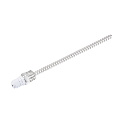 Uxcell Thermowell G1/2 Threads 30mm Stainless Steel Thermowell For Temperature Sensor Thermometer Instruments