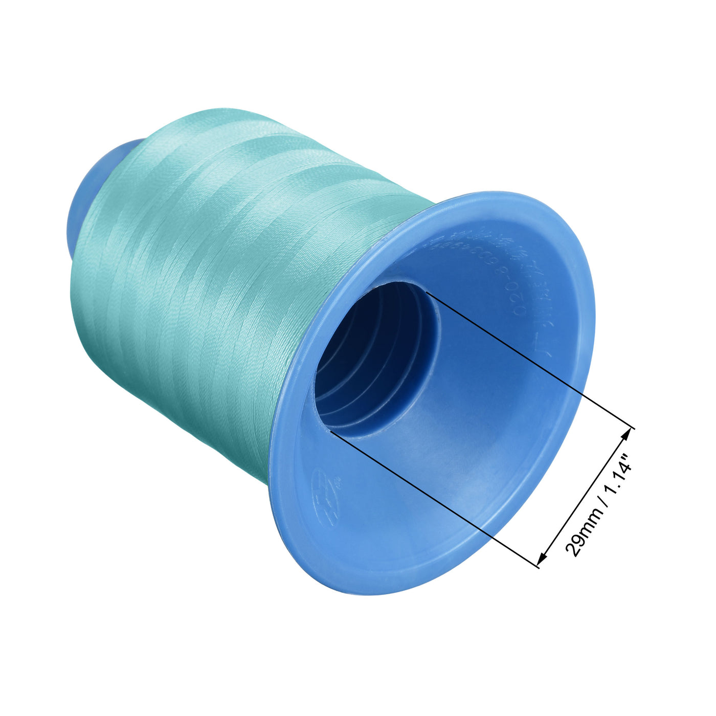 Uxcell Uxcell Bonded Polyester Threads Extra-strong 1968 Yards 150D/0.25mm (Lawn Green, 2pcs)
