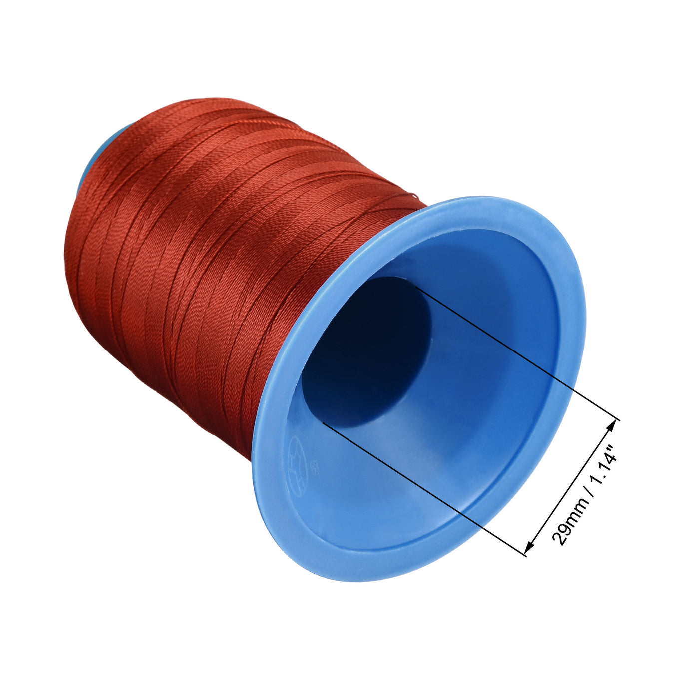 Uxcell Uxcell Bonded Polyester Thread Extra-strong 870 Yards 300D/0.38mm (Red)