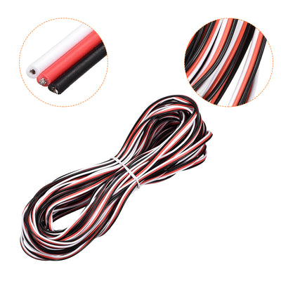 Harfington Uxcell Servo Extension Cable Cord Connector Lead Wire 22AWG 60-Cores Servo Receiver Wire