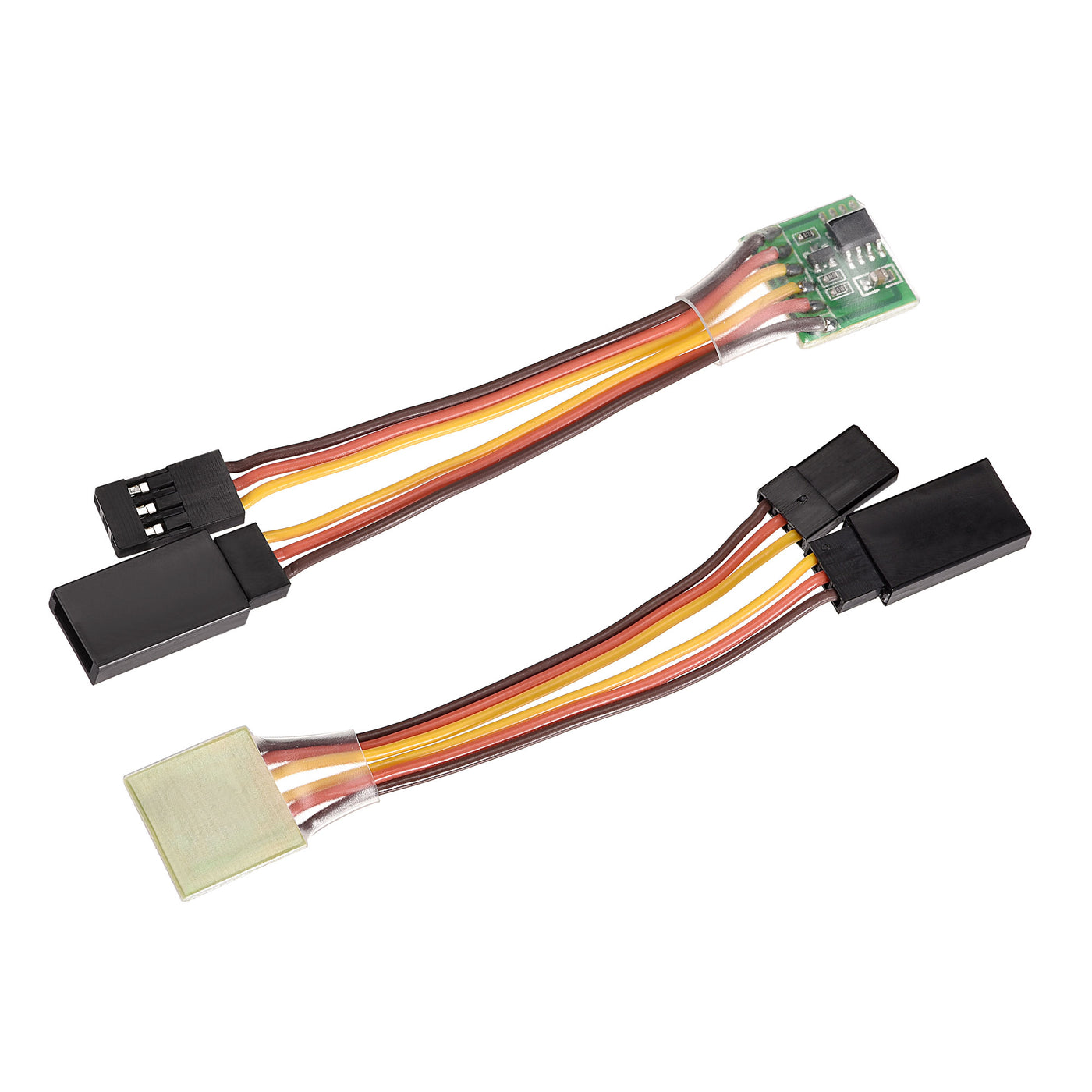 uxcell Uxcell 2pcs RC Servo Signal Reverse Inverter Steering Gear Reverse Lead Wire 3-Pin 5-6V 2A