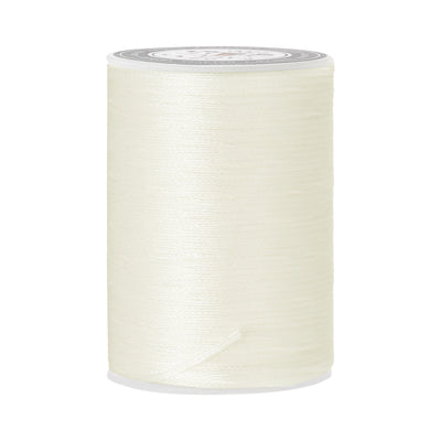 Harfington Uxcell Leather Sewing Thread 98 Yards 150D/0.8mm Polyester Waxed Cord, Pearl