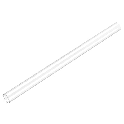 Harfington Uxcell Polycarbonate Rigid Round Clear Tubing 22mm(0.86 Inch)IDx25mm(0.98 Inch)ODx500mm(1.64Ft) Length Plastic Tube 2pcs