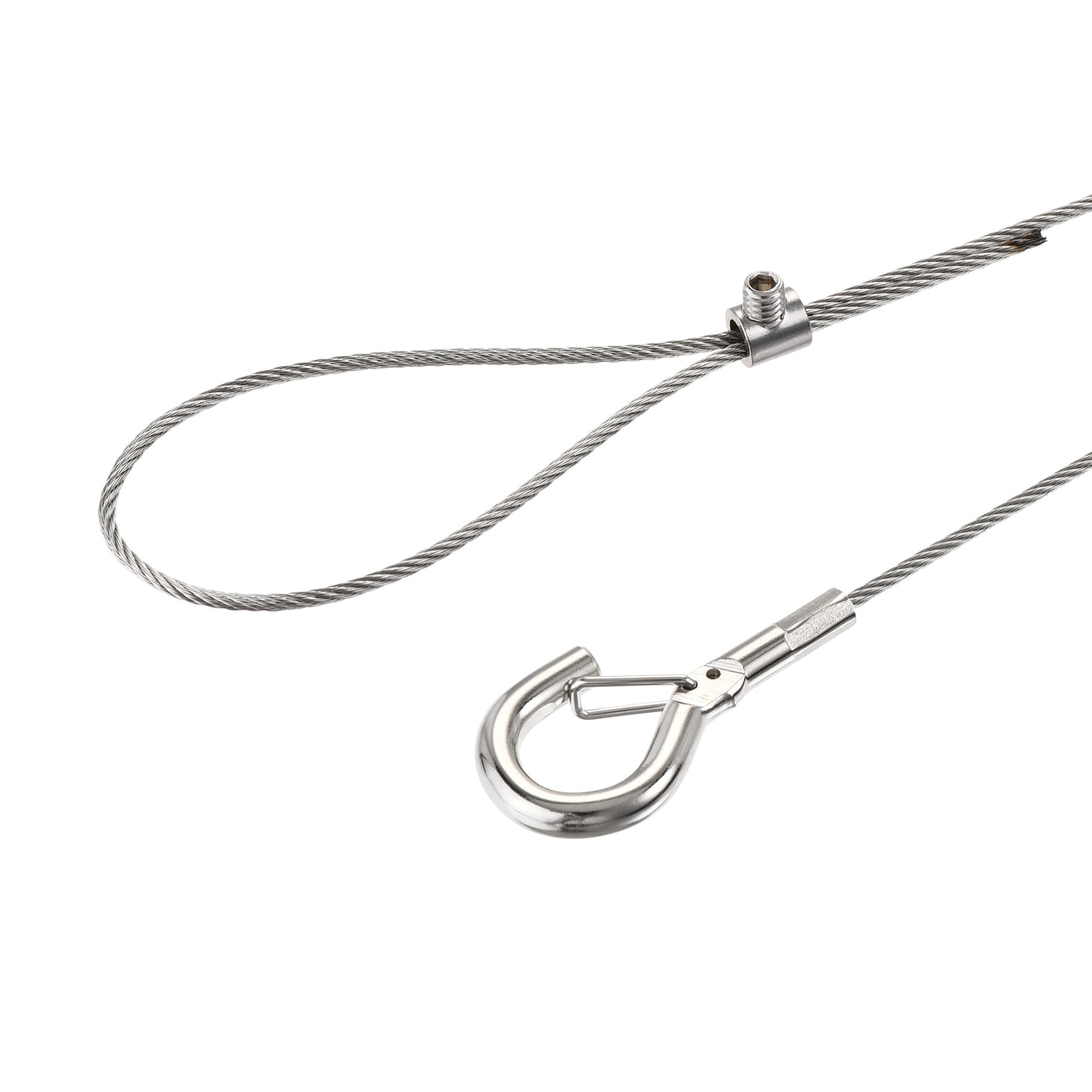 Uxcell Picture Hanging Wire Kit, 4Set 1M Adjustable Hanger Wire Hook ...