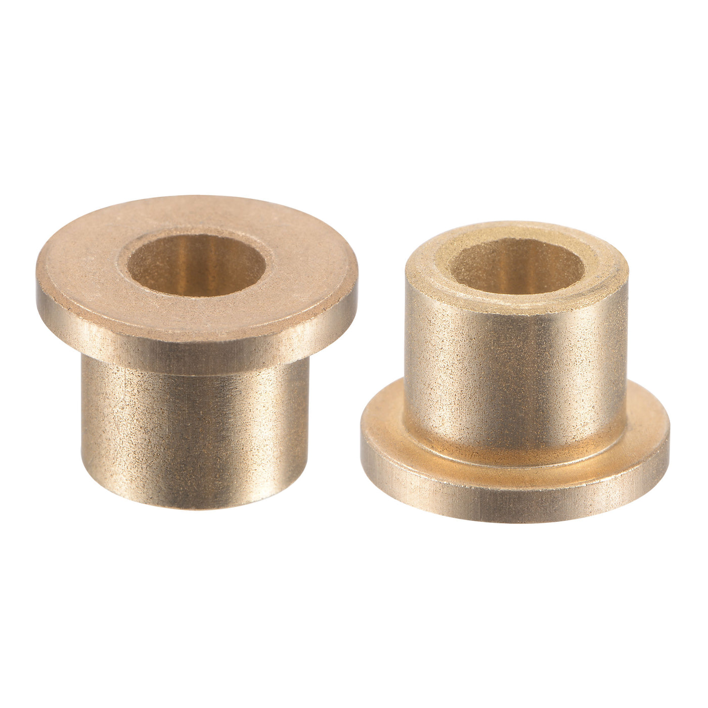 uxcell Uxcell Flange Sleeve Bearings Sintered Bronze Self-Lubricating Bushing