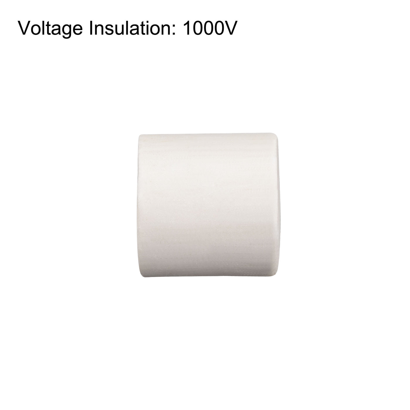Uxcell Ceramic Tube Insulated Electronic Wire Heat Insulation