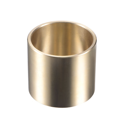 Harfington Uxcell Sleeve Bearings Length Cast Brass Self-Lubricating Bushing